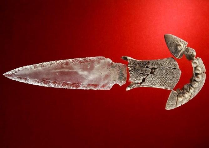 Discover a 5,000-year-old crystal dagger is believed to have been utilized in Prehistoric Iberian
