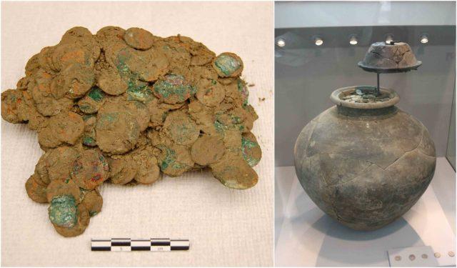 Elderly Man’s Discovery of a 3rd Century AD Vase with 52,000 Roman Coins Shocks Historians